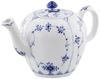 [Officially Imported] Blue Fluted Plain Teapot, Mini, 350ml, Wedding Gift, 1017180