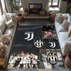 Juventus Customize Text Floor Rug Office Rug Suitable for Playrooms Dormitory Hallway Balcony Anti-slip Rug Office home decor Birthday/Christmas Gift
