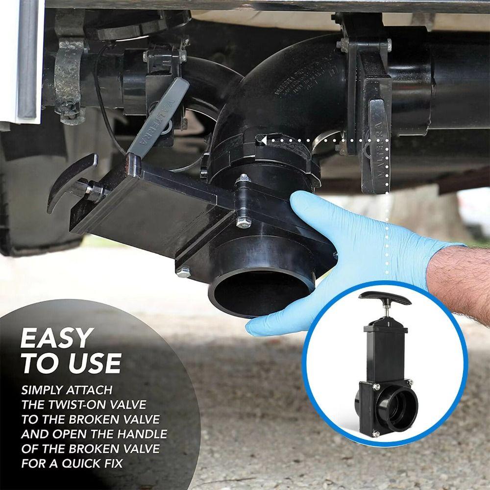 Stainless Steel Drain Valve Clean Water Tank RV Modification Accessories Caravan