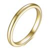 Beads Water Ripple Ring for Women Simple Fashion Beaded Rings Stainless Steel Mini Jewelry Gift