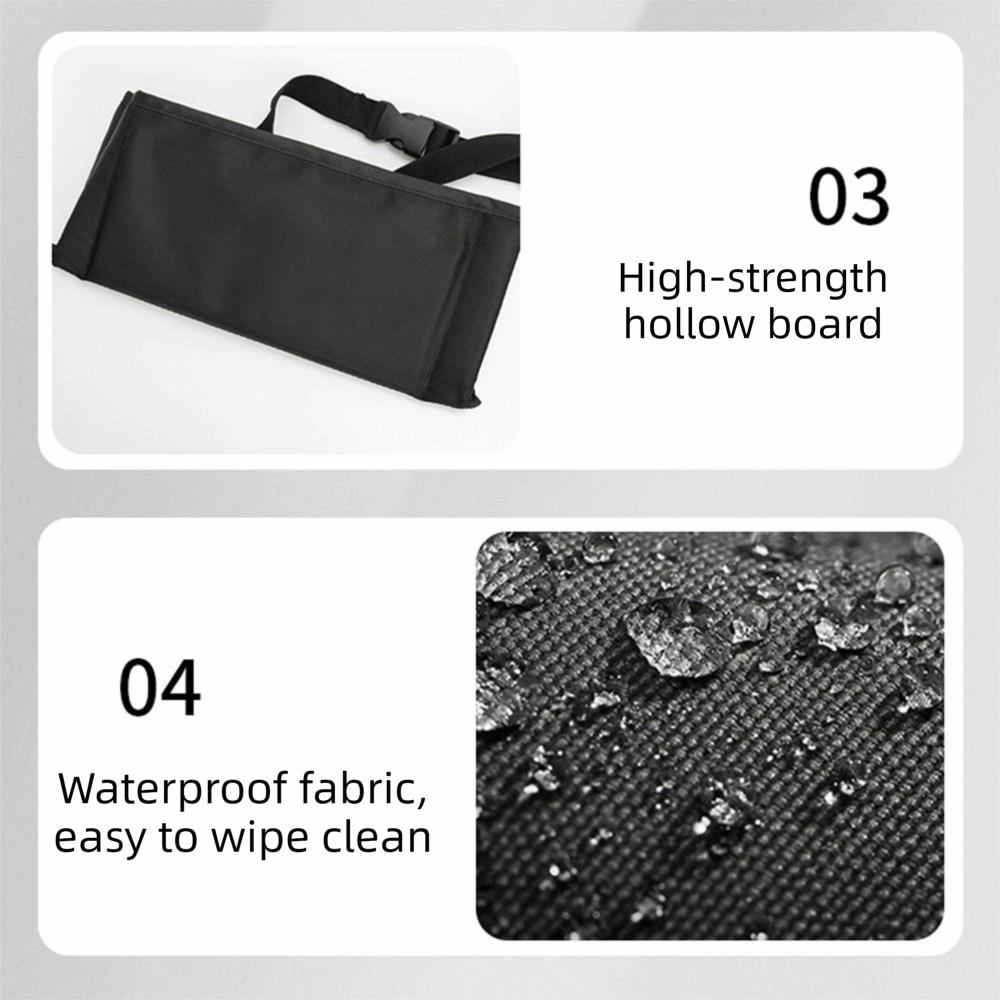 Adjustable Car Foot Hammock Foldable Hanging Foot Pad Premium Travel Foot Rest Kids