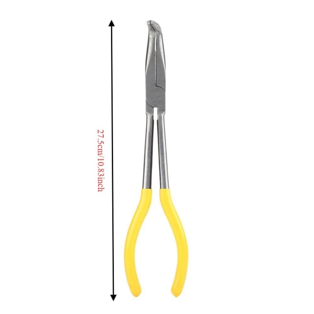 45 Degree Bend Long Reach Pliers Extra Long Long Nose Pliers Needle Nose Pliers Vehicle Repairing
