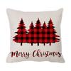 Рождественские наволочки Льняная наволочка Мягкая рождественская наволочка для дивана-кровати, спальни, автомобиля, гостиной, чехлы, принадлежности