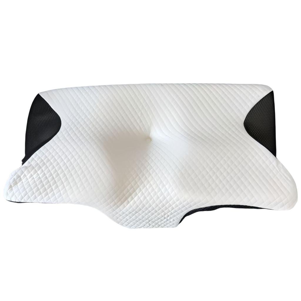 Защита шеи Медленно восстанавливающаяся подушка с эффектом памяти Высокая подушка Не сминается и не деформируется Подушка Core Защита шеи Подушка