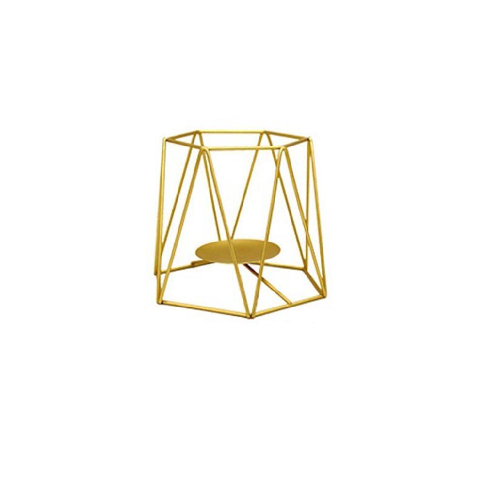 Креативный кованый подсвечник для свечей ручной работы Ароматерапевтическая подставка для свечей Атмосфера