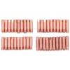 40Pcs Welding Torch Contact Tip Copper High Temperature Resistant 15AK Welding Tips 0.6MM To 1.0MM