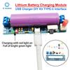 Модуль зарядки литиевой батареи 18650 DC 3,7 В модуль литиевой батареи power bank USB-зарядное устройство DIY-комплект интерфейс TYPE-C