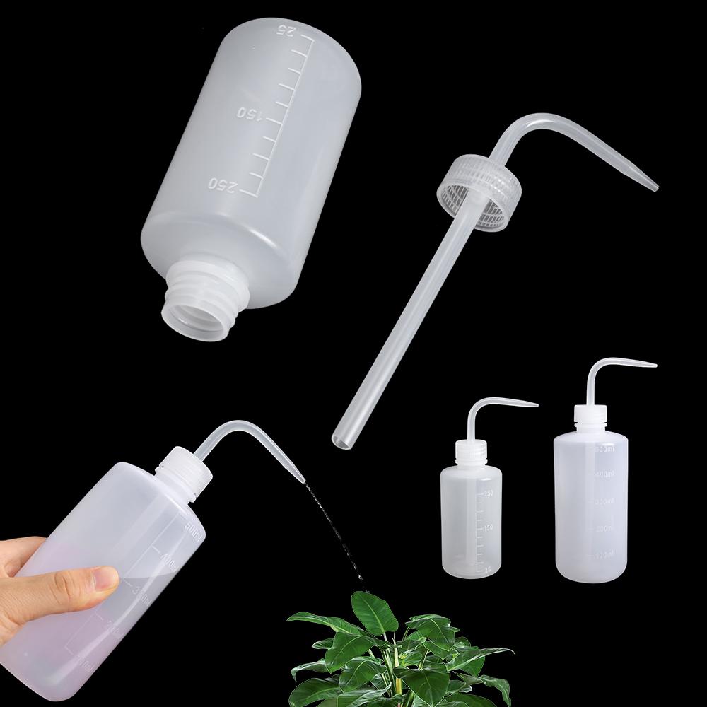 250ml/500ml Plastic Washing Bend Curved Mouth Watering Can Alcohol Bottle Gardening