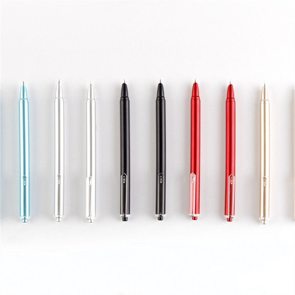 Business 0.38mm Stationery Signature Pen Retractable Fountain Pen Press Fountain Pen Fountain Pen