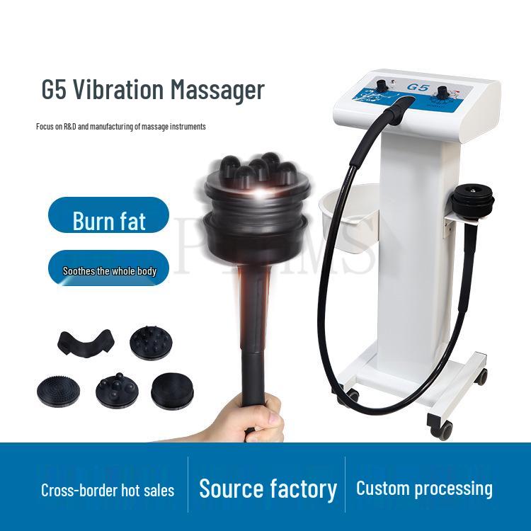 G5 Vertical High-Frequency Vibration Massage Device for Full-Body and Beauty Care