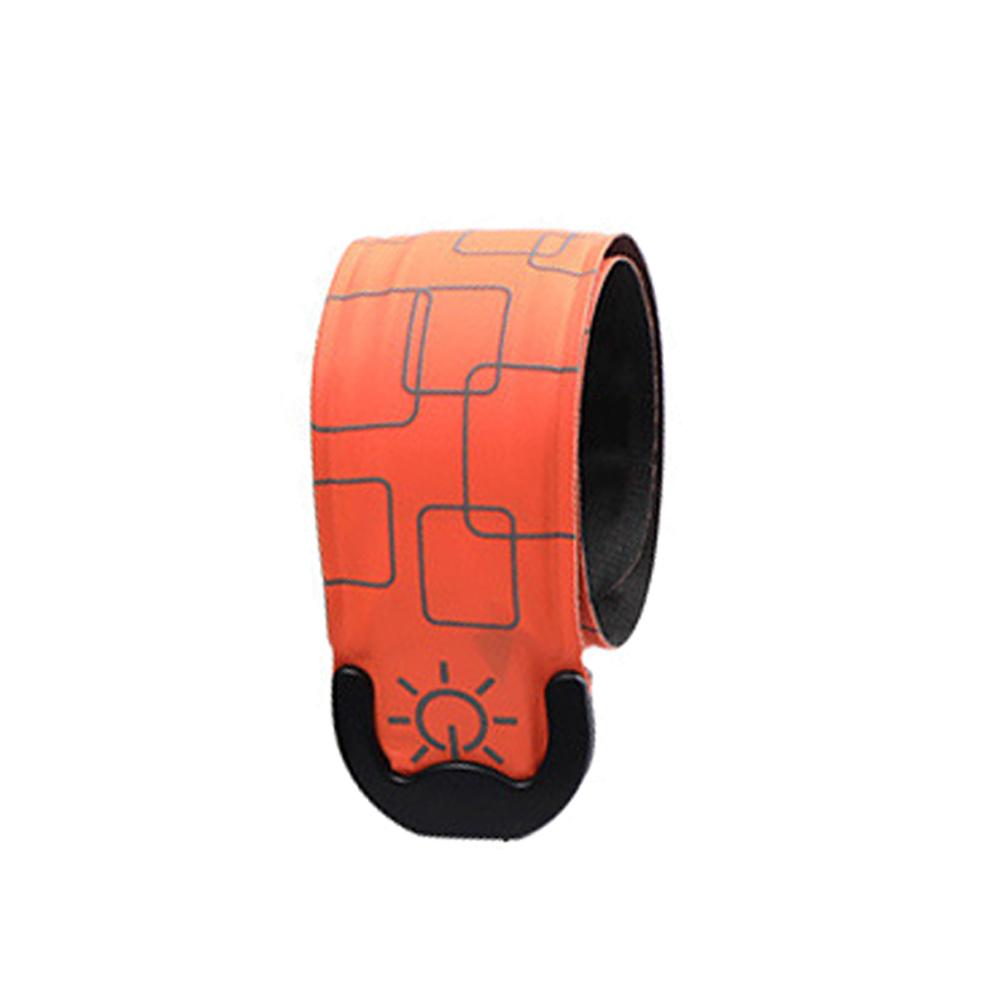 Ночной беговой браслет со светодиодной подсветкой Велосипедный защитный браслет для спорта на открытом воздухе Ремень безопасности для ног Предупреждение о травмах Перезаряжаемый браслет