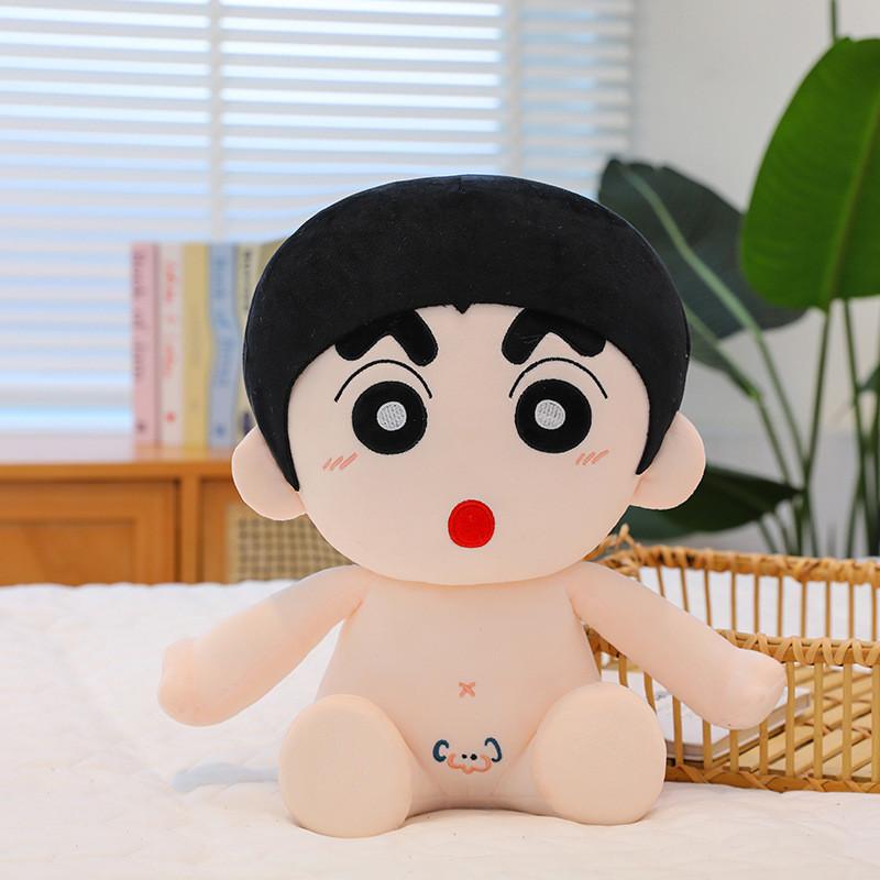 Shin Crayon Chan Cute Animal Plush Toy With Soft Short Velvet Fans Kid Doll Gift
