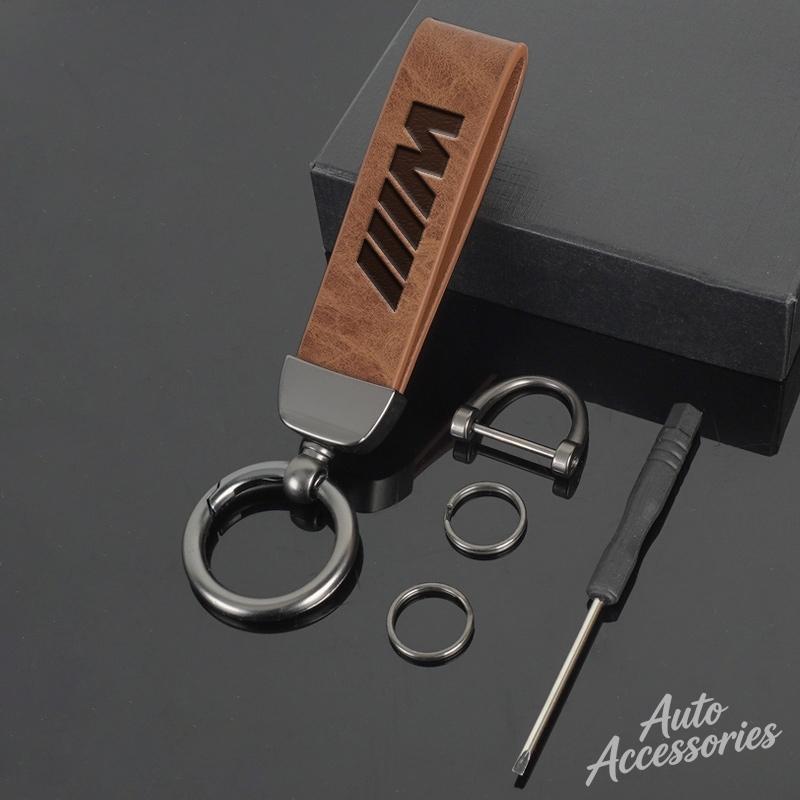 Zinc Alloy Car Key Ring Pendant Auto Emblem Accessories For BMW M Performance E46 E90 E60 F10 F30 E39 E36 F20 E87 G30 E92 E91 X5 wzjh87