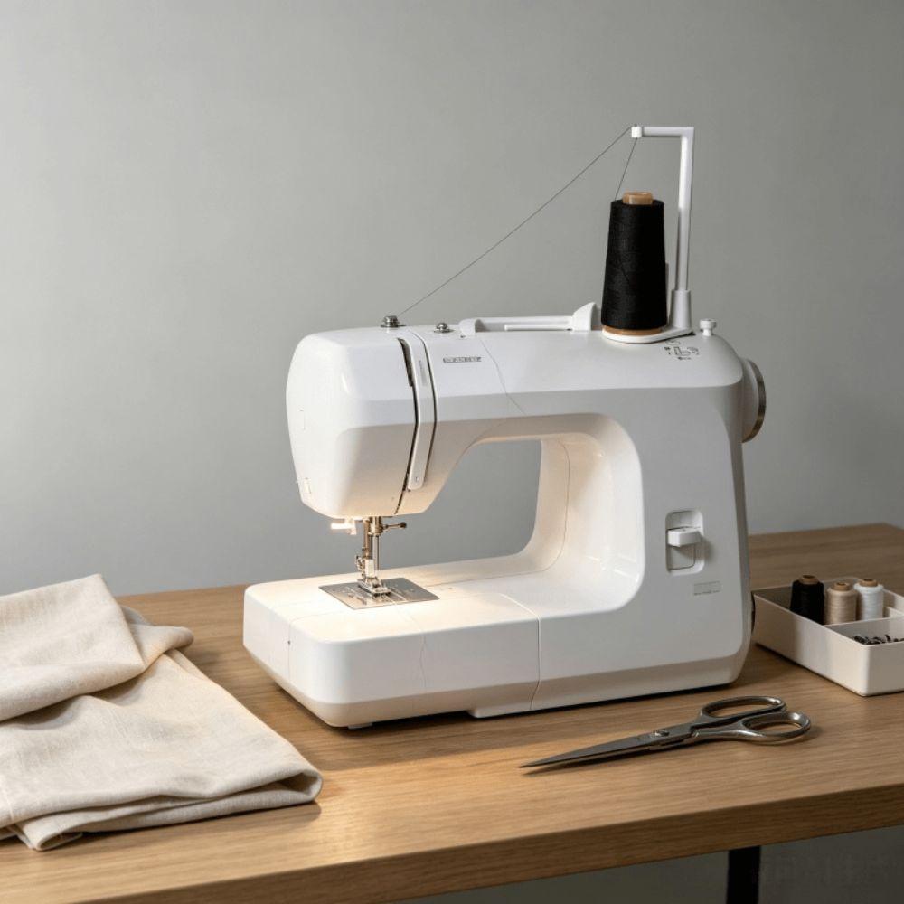 Creative Vertical Spool Rack 3D Printed Anti-Tangle Thread Guide for Sewing Machines
