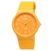 CASIO MQ-24B-9B analog watch unisex orange yellow biomass plastic band overseas model