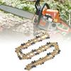 1/2/3/4pcs 12 /11.5in Gold Chainsaw 45Links 3/8"LP Chainsaw Chain/Chainchain Saw Guide Replacement Chainsaw Parts Accessory