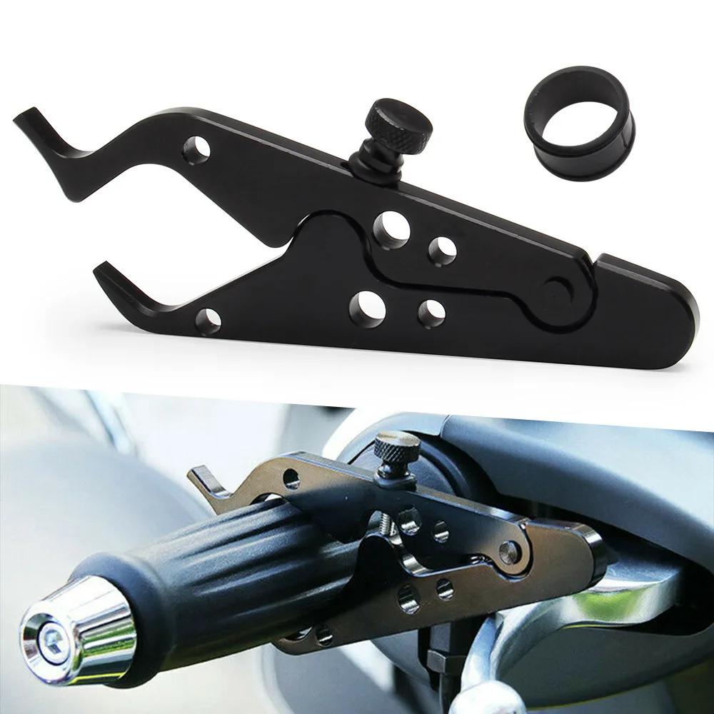 Motorcycle Accessories Throttle Assist Universal Cruise Control Wrist Hand Grip Lock Clamp with Silicone Ring Protect.