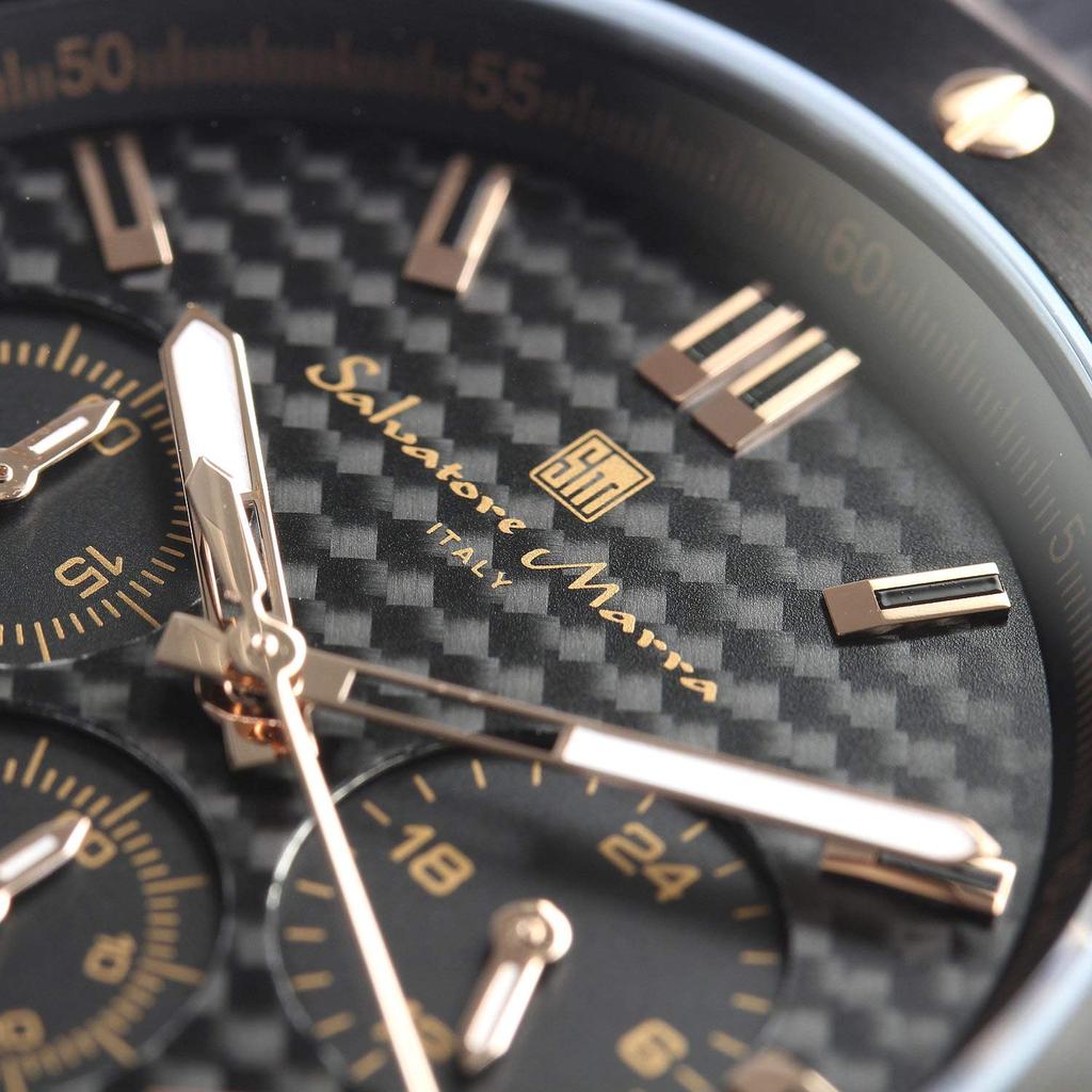 Часы Blue Chronograph 10 ATM Water Resistant Business Formal [Salvatore Mara] Мужские