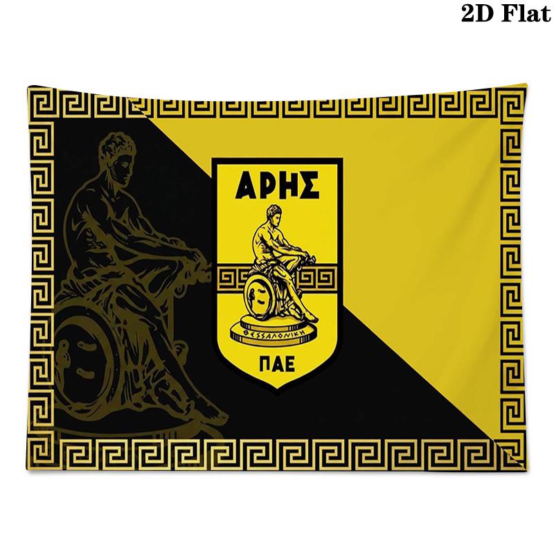 Aris Salónica Wall Tapestry Aesthetic Wall Hanging Printed Fabric Blanket Decorative Tapestries for Bedroom Living Room Home Decor