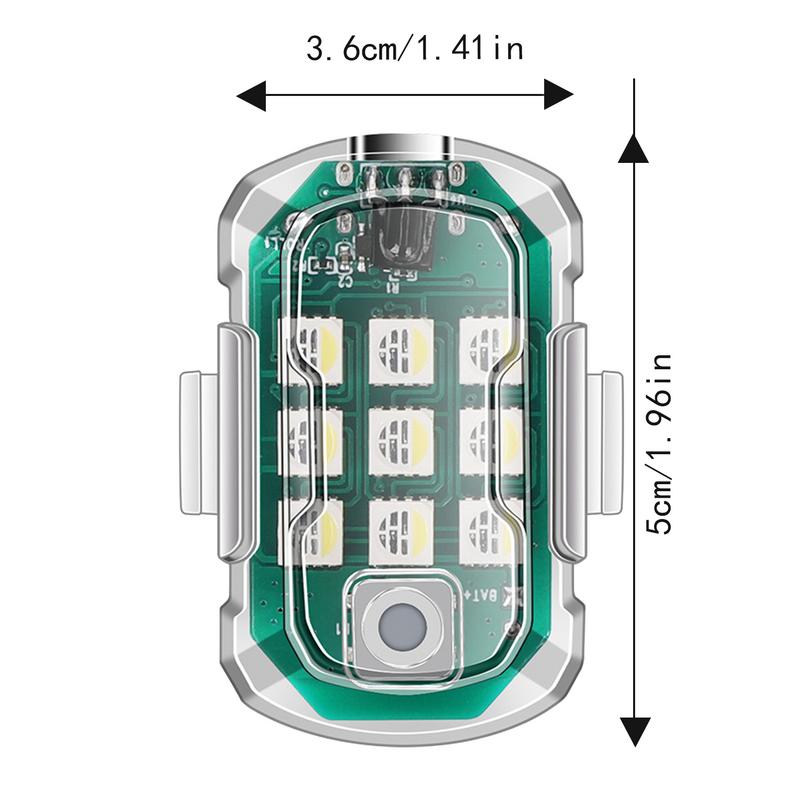 Беспроводные автомобильные стробоскопы, противоаварийный мигающий предупреждающий свет, мотоциклетный светодиодный предупреждающий свет, автомобильные аксессуары