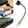 Адаптер питания SATA на IDE 15-контактный male SATA на Molex 4-контактный female