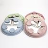 304 Stainless Steel 3 Grids Children Dishes Kids Feeding Bowls  Toddle Training Tableware