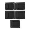 5 Set Tool Holder Dock Mount Black ABS Power Tool Hanger for 14.4V 18V Lithium Battery Tools