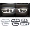 For Toyota Highlander XU70 2024 Interior Accessories Decorate Modify Seat Adjustment Switch Button Panel Cover Frame Sticker