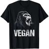 Vegan T-Shirt Cool Vegetarian Food Tee Print Tshirt Men Women TShirt Fashion Short-sleev Casual Creativity Tee Streetwear Tops