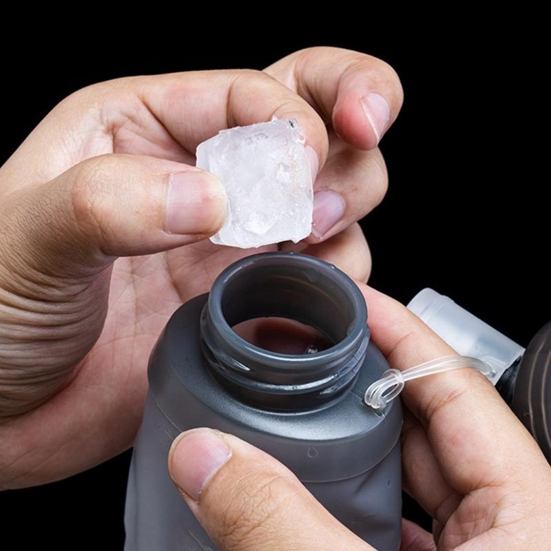 Мягкие фляги для воды Бег Гидратация Бутылка для воды Ручная складная гидратационная система для пешего туризма Велосипеда Альпинизма