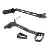 Motorcycle Steel Foldable Brake Pedal Lever For Kawasaki KLR650 1987-2013 2015 2016 2017 2018 KLR 650 Gear Shifter Shift Lever