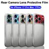4 шт. Полное покрытие, цветная виниловая наклейка для объектива, защитная пленка для объектива для мобильного телефона iP 17 Pro Max 17Pro