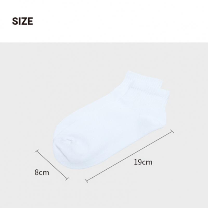 DaiSo Women S Ribbed Short SockS  Pack Of 6