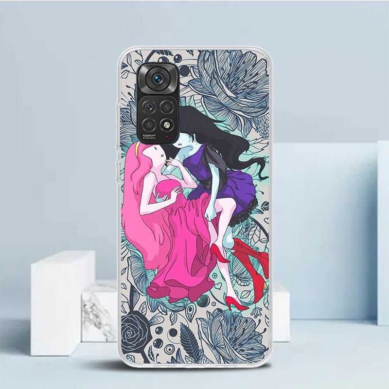 Adventure Marceline Jujuba Soft Cover for Xiaomi Redmi Note 15 14 13 12 Pro Plus Phone Case 14S 11S 11T 11E 10S 10 4G Pattern Sh