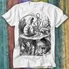 Alice In Wonderland The Caterpillar Psychedelic LSD Acid T Shirt Top Tee 321