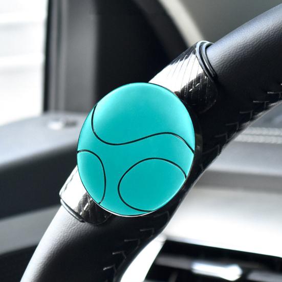 Усилитель рулевого колеса автомобиля Металлические подшипники Противоскользящая силиконовая ручка Вращение на 360 градусов Помощь при вождении одной рукой Универсальный внутренний