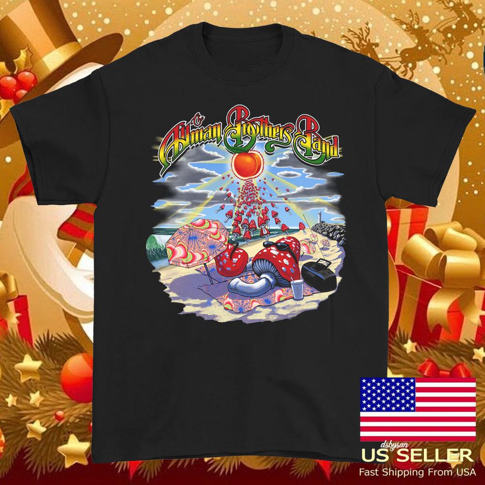 РАСПРОДАЖА Мужская футболка The Allman Brothers Band Черная с коротким рукавом Все размеры Унисекс Футболка