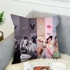А-риана Гранде Наволочка 45x45 Чехлы для подушек для кроватных подушек Декоративные наволочки 50x50 Наволочки Украшение для автомобиля Диван