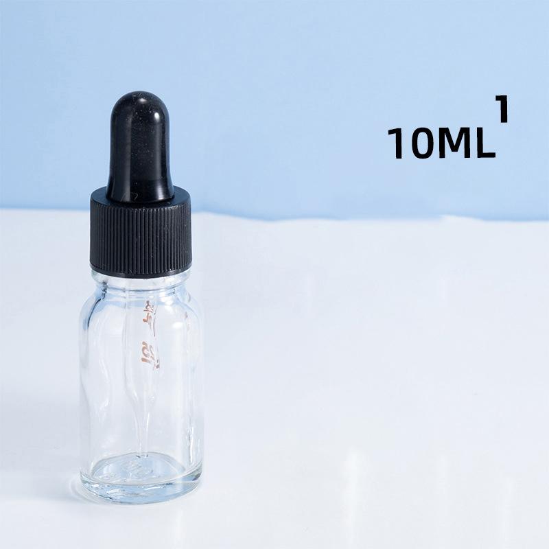 Многоразовые стеклянные флаконы-капельницы со шкалой – для реагентов, глазных капель, ароматерапии и использования в путешествиях