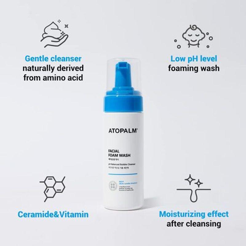 [ATOPALM] *renewal* Facial Foam Wash 150ml