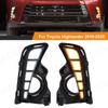 LED Daytime Running Light For Toyota Highlander 2017 2018 2019 DRL Front Bumper Daylights Turn Signal Fog Lamp White Yellow 12V