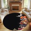 Fantasy film Print Round Rug, Washable Floor Carpet, For Entryway Dorm Laundry Room Office Study, Home Decor Birthday Christmas Gift