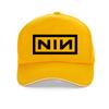 Летний Модный Козырек Для Мужчин Женщин Бейсболки Принт Nine Inch Nails Рок-группа Шляпа Унисекс Кость Регулируемая Snapback Кепки Gorras