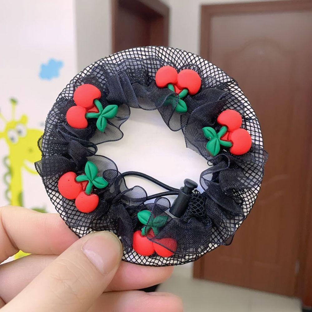 Модный головной убор балетная сетка для волос регулируемый пучок для волос для девочек эластичная сетка для волос для детей