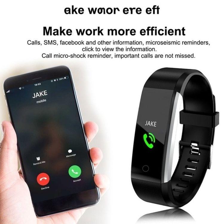 Модные часы для мужчин и женщин Цветной смарт-браслет Водонепроницаемый спортивный смарт-браслет Трекер IP67 Монитор Шагомер Активность IOS Andriod Частота сердечных сокращений Уникальный