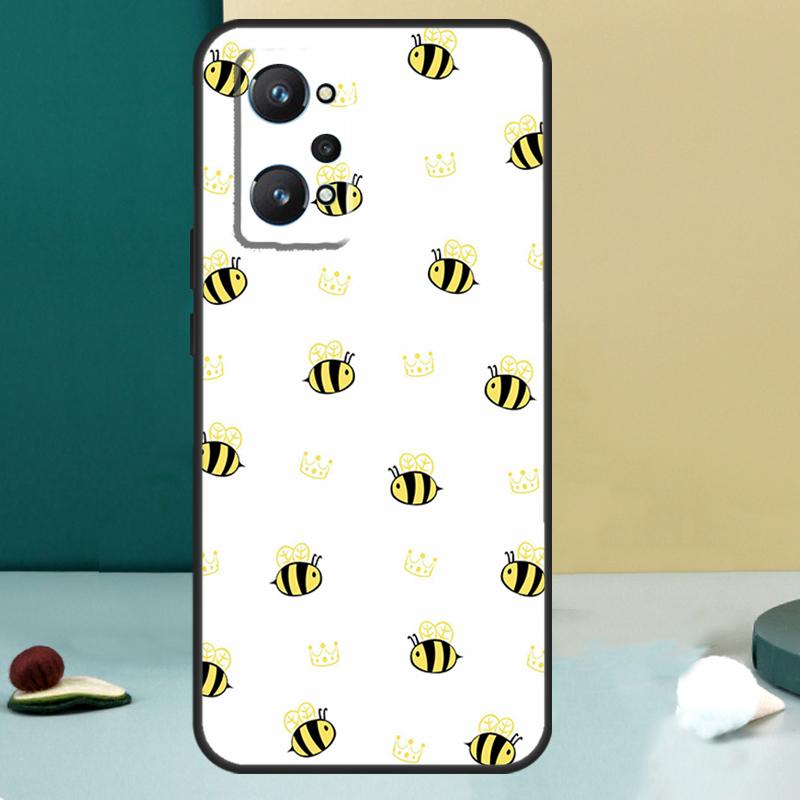 Чехол с узором «Пчела Шмель» для Realme 13 12 10 11 14 Pro Plus GT 6 5 6T GT7 Pro C55 C53 C51 C21Y C25S C75 C67 C61