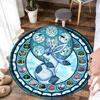 17 Styles Classic Pokemon Sylveon Print Round Carpet Bedroom Living Room Mat Sofa Children's Room Decor Rug Gift Free Shipping