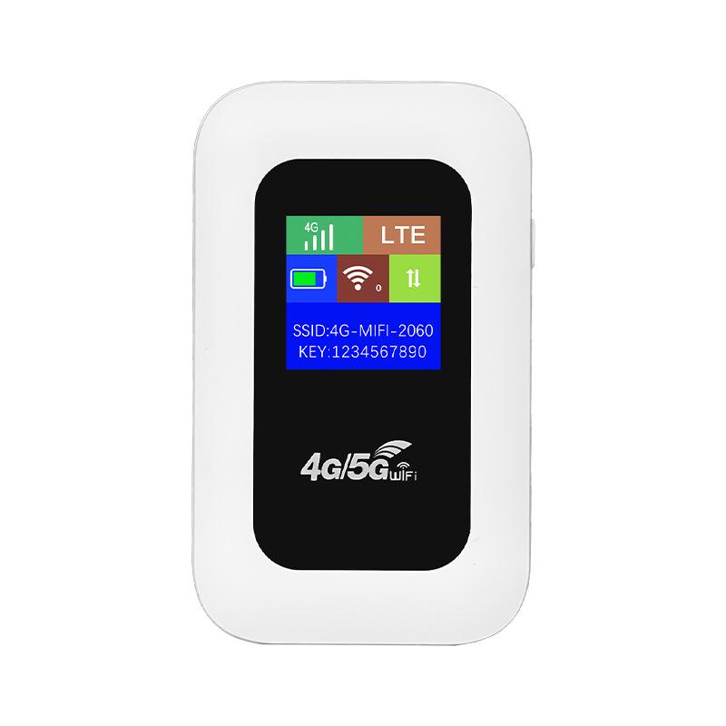 Портативный 4G MIFI LTE роутер с цветным экраном и слотом для SIM-карты для беспроводного WiFi подключения