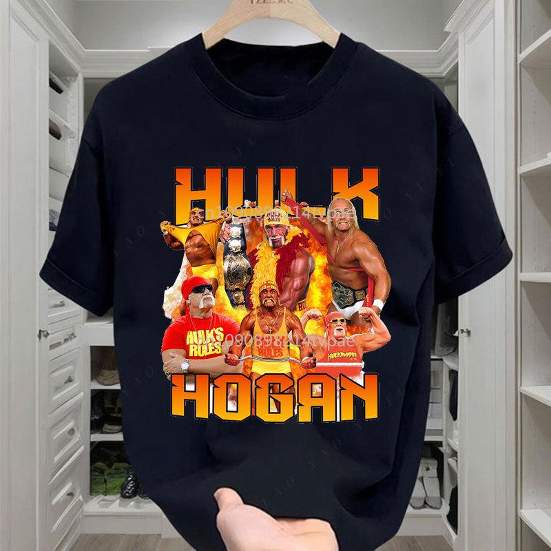 Hulkhogan Angel Tribute Tee Wrestling Legend Rip Camiseta See You At The Main Event In Heaven Hulkaunisexia Memorial Cotton Tshirt