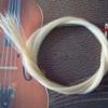 Natural Color Natura Viola Bow Horse Hair Cello Bow Horse Hair  4/4 3/4 1/2 1/8 1/4 Violin